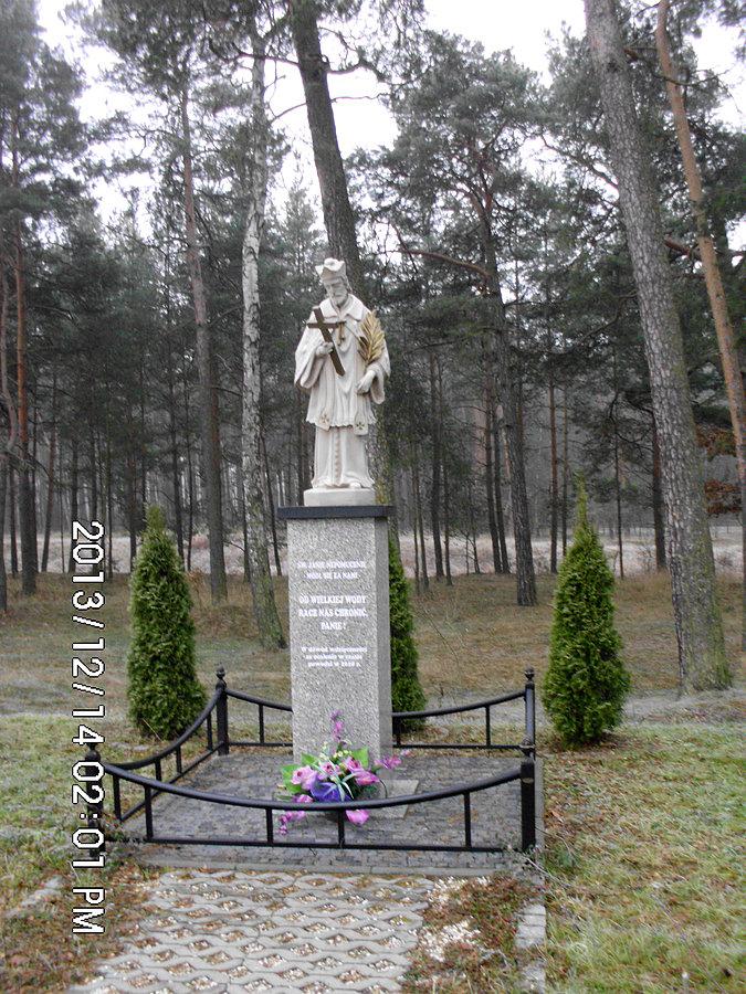 Figura św. Jana Nepomucena w Zielonej