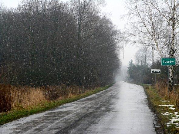 Śnieżyca w Tuszowie