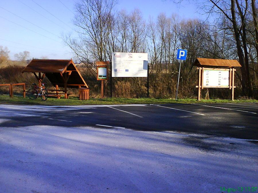 Na turystycznej trasie Spytków - Ves, przy samej granicy