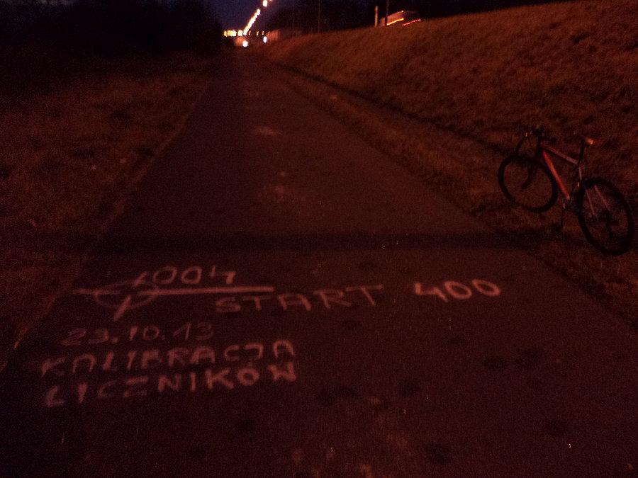 Kalibracja na 400 metrach, dobre sobie