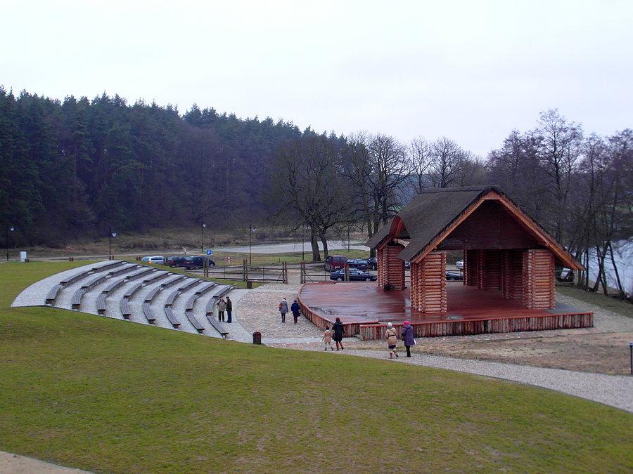 Grodzisko Owidz -letnia scena
