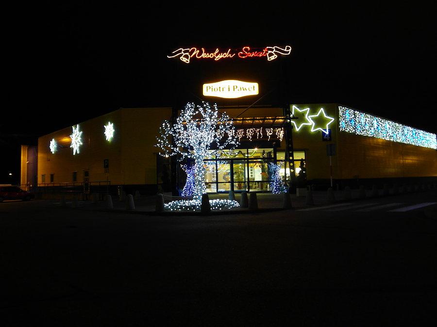 Tczew nocą