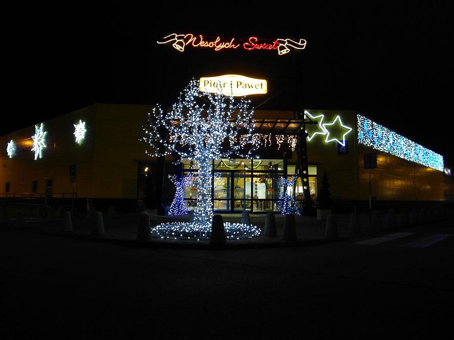 Tczew nocą