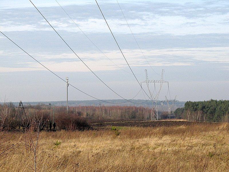 Taki sobie widoczek elektryczny po drodze