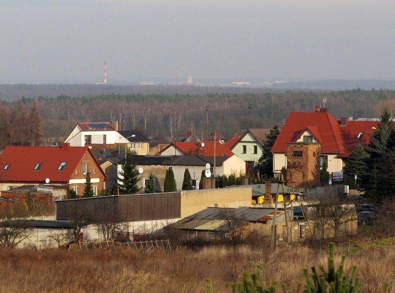 W oddali Murowana Goślina