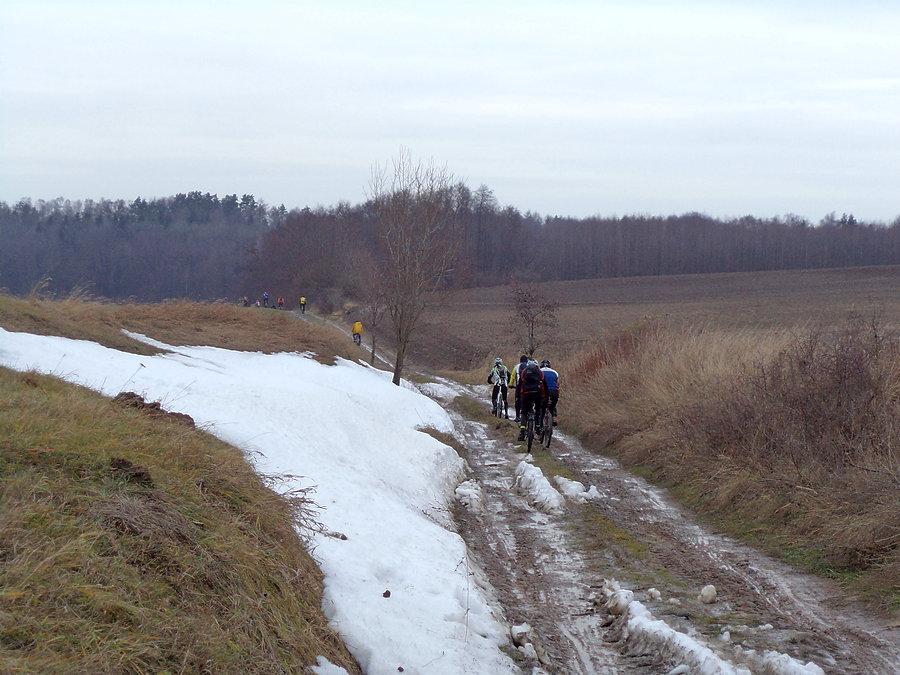 Rowerowa Wigilia ESR - odcinek terenowy