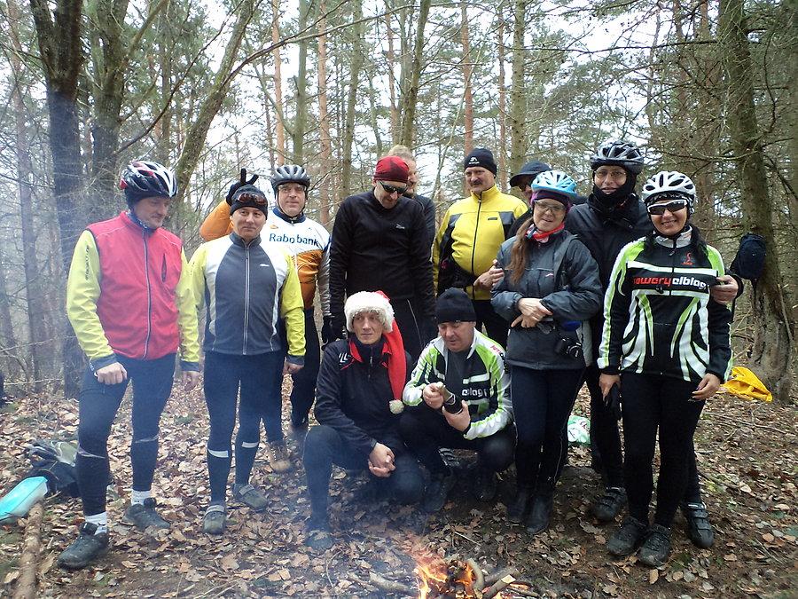 Rowerowa Wigilia ESR - pamiątkowa fotka
