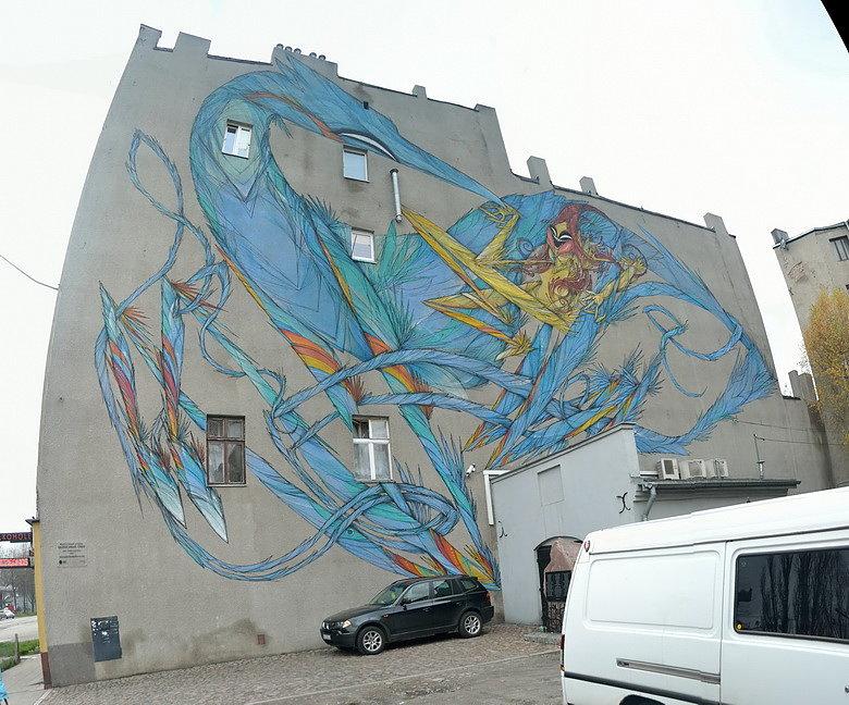 Mural - Wojska Polskiego 82 (Shida)