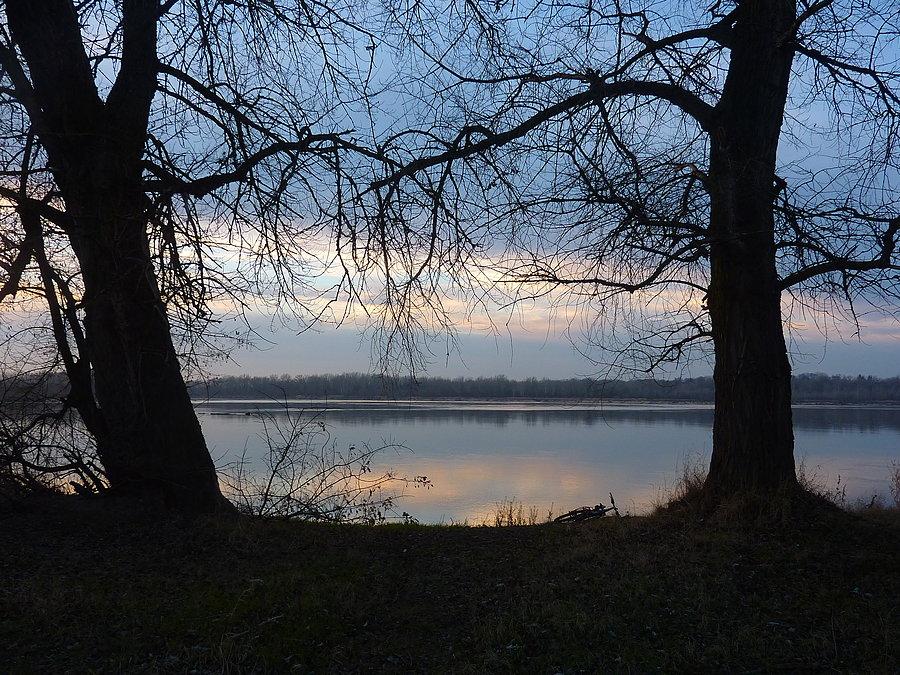 Nad Wisłą z widokiem na Zakroczym