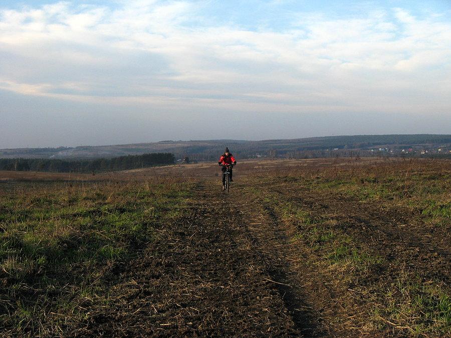 Pola i rowerzystka