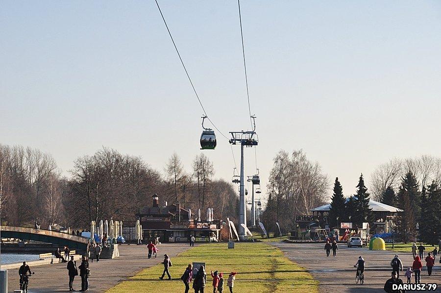 Kolejka linowa Elka w Chorzowie