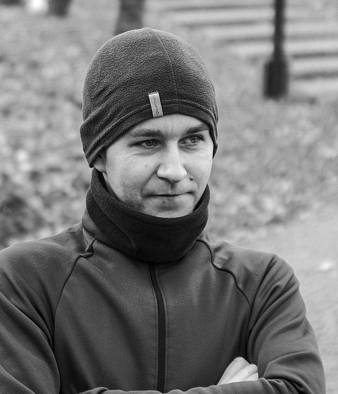 Zamyślony Marcin