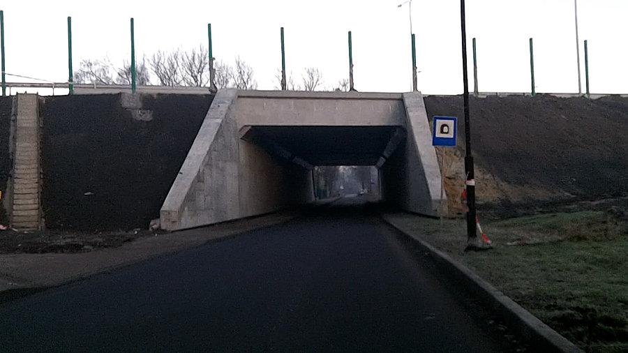 Tunel pod DTŚką w Zabrzu