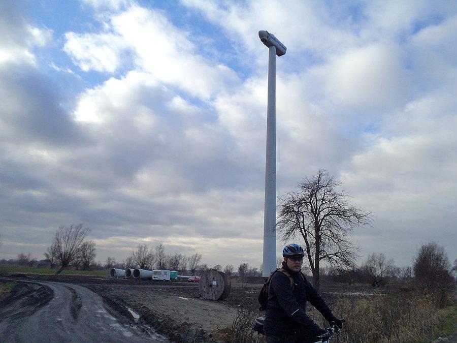 Przyszła elektrownia wiatrowa