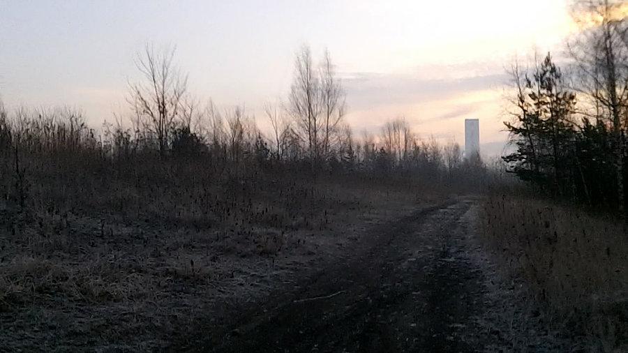 Hałda w Sośnicy... - chyba będzie dość ładny dzień