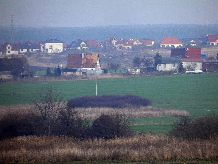 Widok spod Wąwelnicy 31 grudnia 13 r