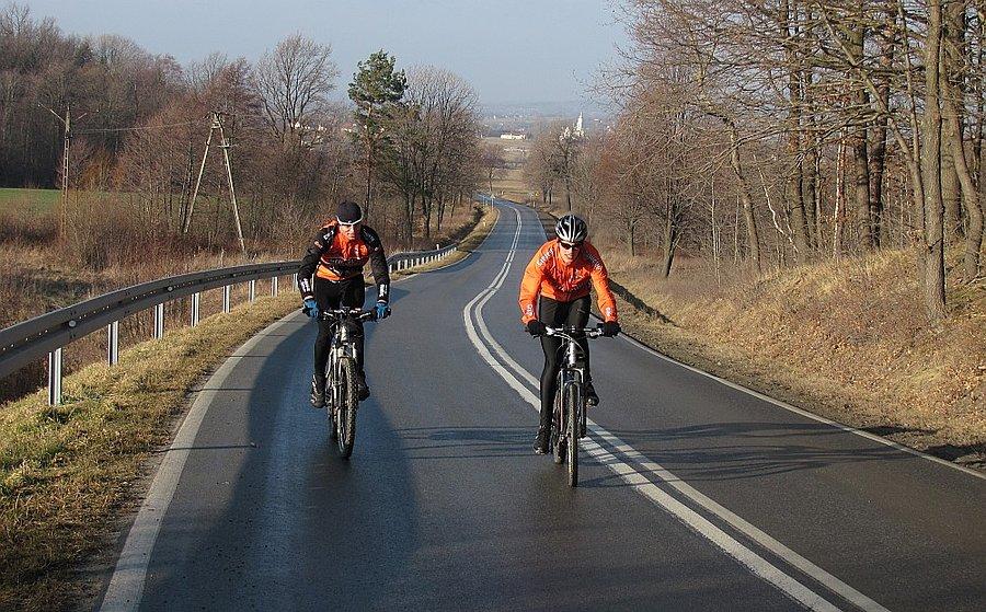 Walka na podjeździe
