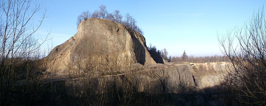 Wilcza Góra (367 m) na dzień dobry :)