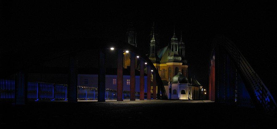 Most Biskupa Jordana i Katedra w Poznaniu