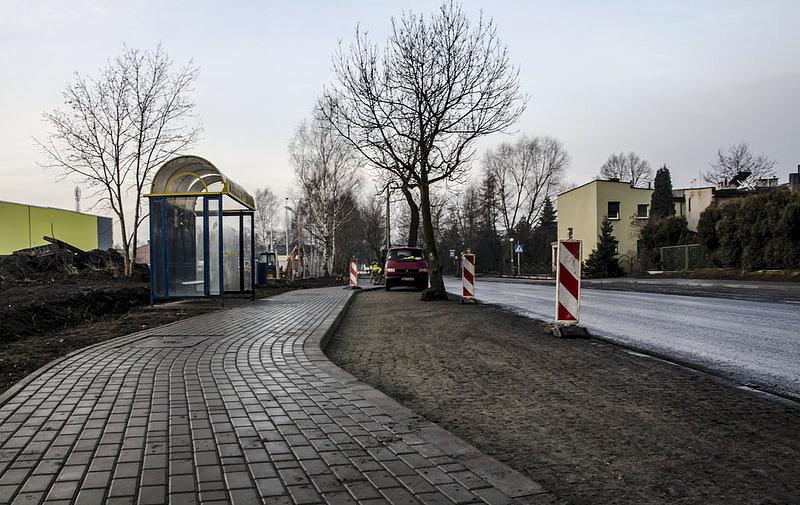 Przystanek "ekologiczny" w Zabrzu Makoszowach