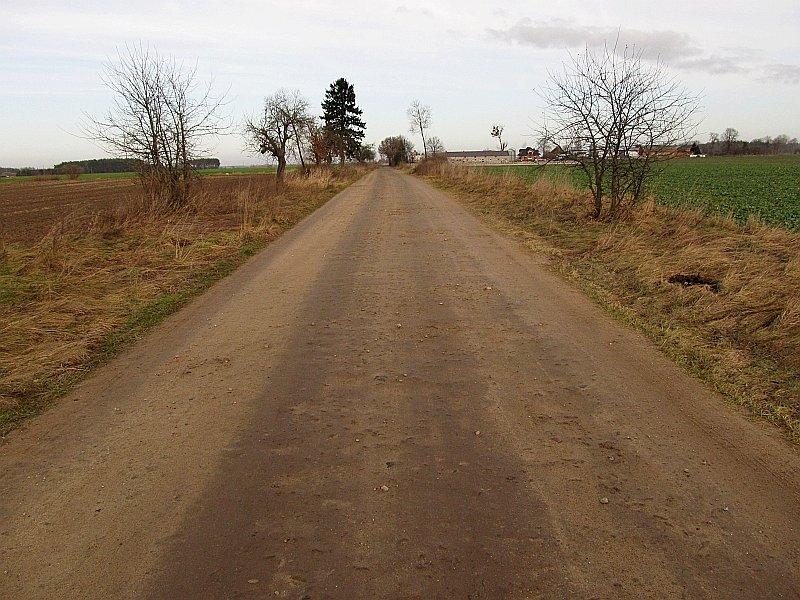 Jadąc z Kakulina do Popowa Kościelnego