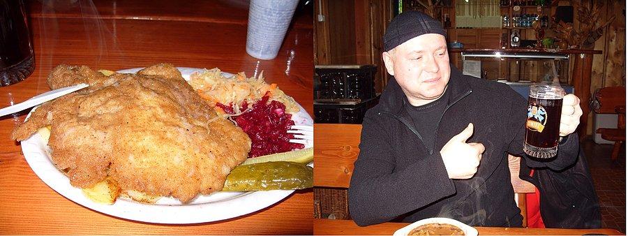 I tak też było, grzane winko i potrawka z różowej świnki ;)). Dzięki Ryjek za jak zawsze super wyjazd
