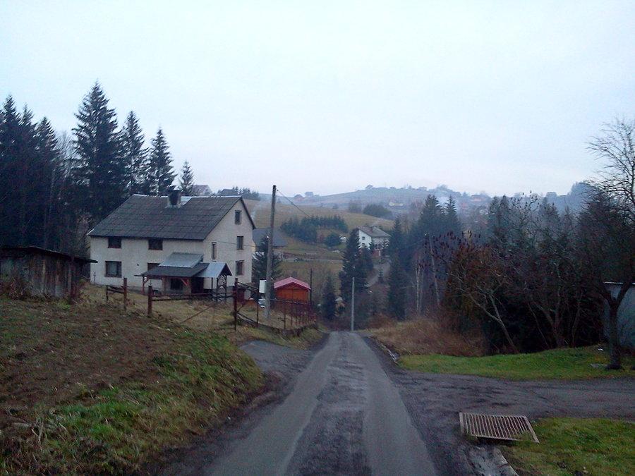 Podjazd do Istebnej