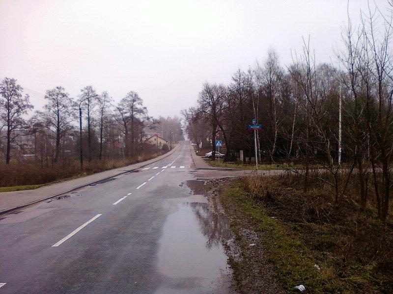 Podjazd koło Nowosolnej