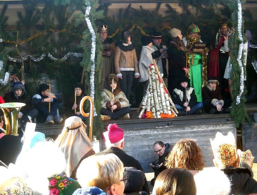 Orszak Trzech Króli - scena