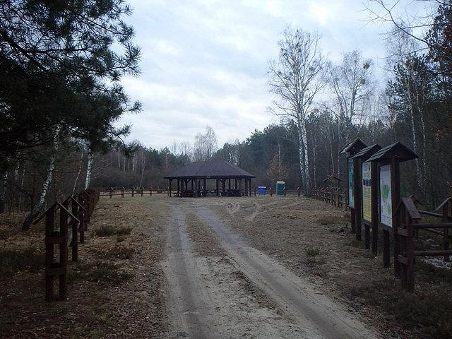 Punkt postojowy wraz z polem namiotowym