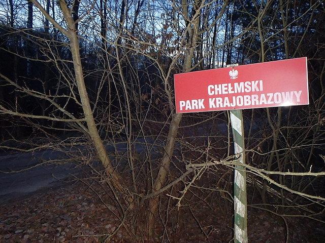 Wreszcie jakieś oznakowanie terenu parku
