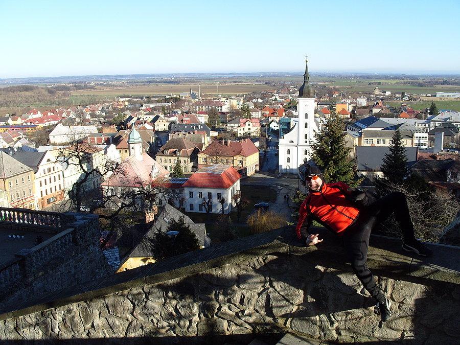 Panorama Javornika i jakiś bąbel w kadr mi wlazł ;)))
