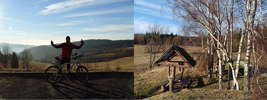 Piękne widoki z Przełęczy Lądeckiej, można by było napisać że na pierwszym zdjęciu wręcz cudny widok ;))))))