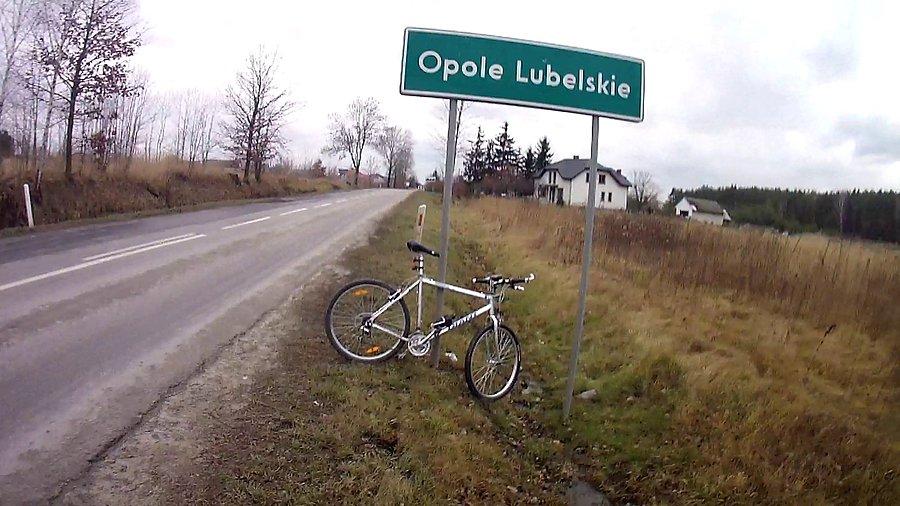 Wjazd do Opola Lubelskiego