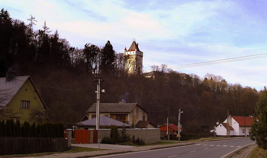 Biala Wieża, dzisiaj nie wjeżdżam na gorę, jest mi zimno