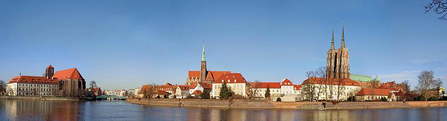 Ostrów Tumski - panorama III
