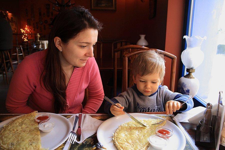 Kawałek Holandii w Szczecinie.Synek i Małżonka