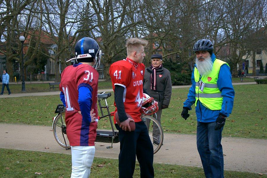 Zawodnicy Cougars Szczecin