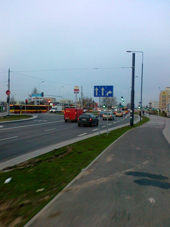 Poranek w Warszawie