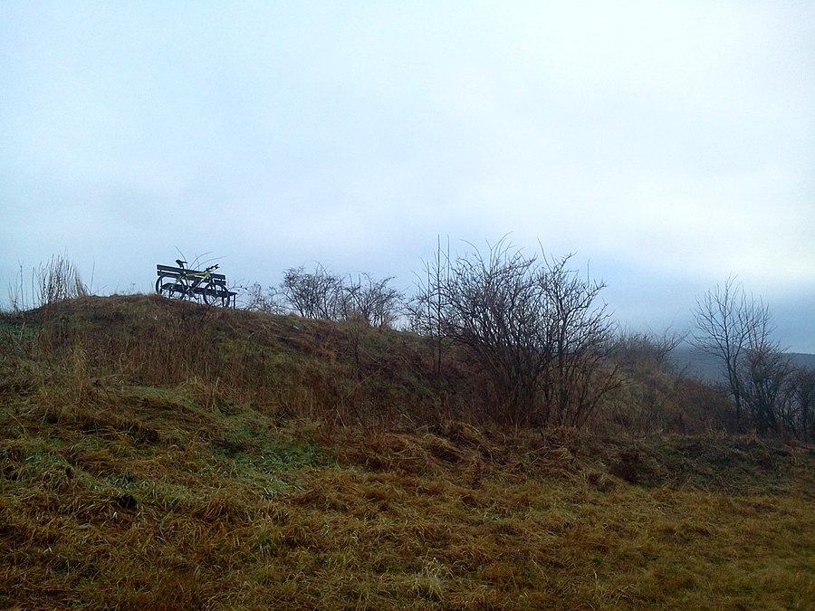 Bukowieckie szańce, rodkowy rawelin