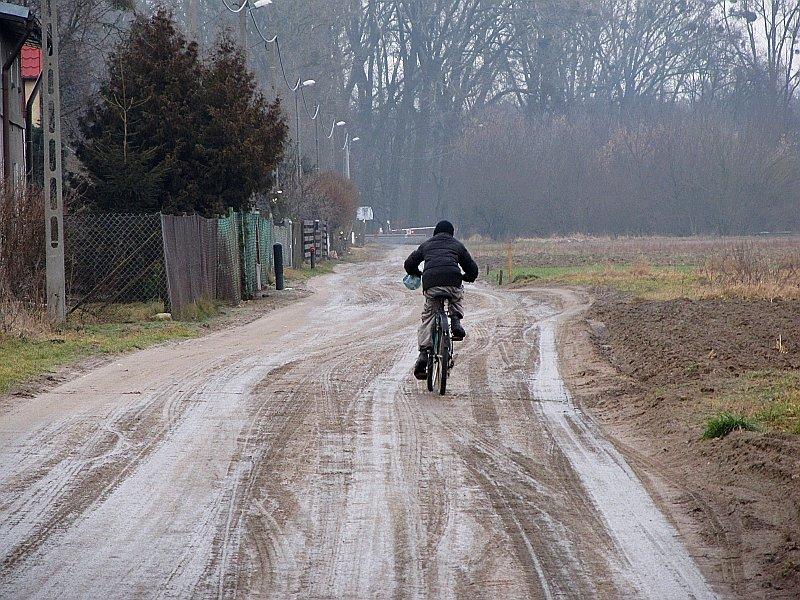 Sam dziś nie jeździłem - młody nieświadomy jakim jest hardcorowcem :-)