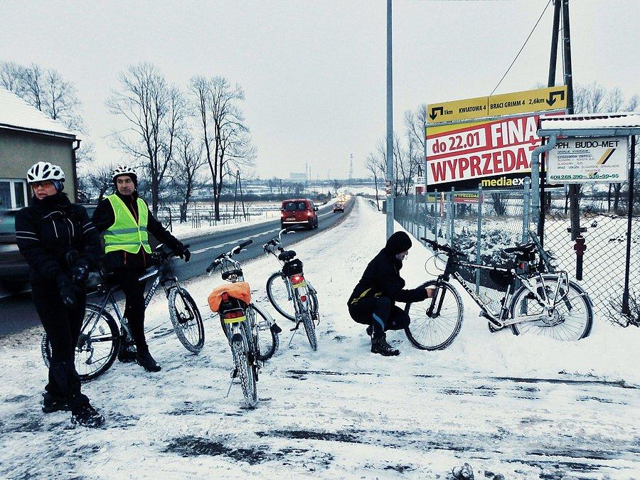 Awaryjny postój - już przed Tczewem