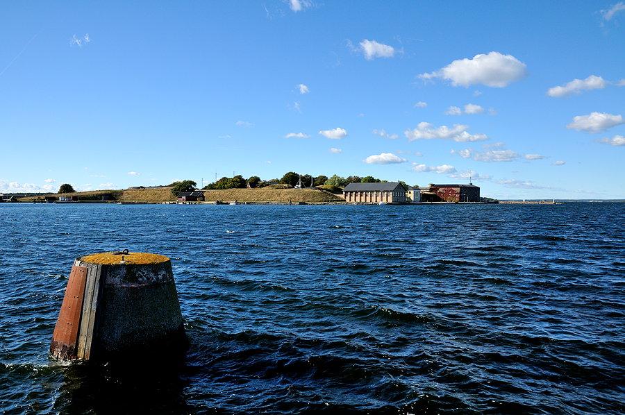 Cypel Finskan z widokiem na twierdzę Kungsholmen