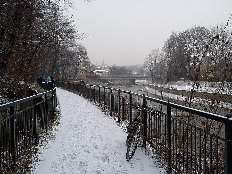 Cieszyn, Nad Olzą