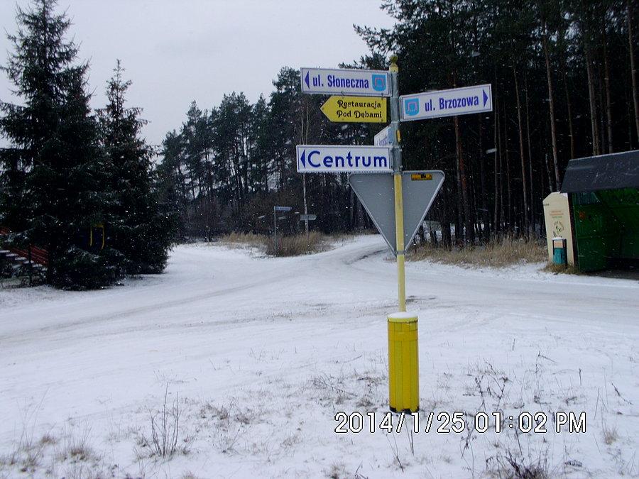 Do "centrum" Piłki proszę jechać w lewo