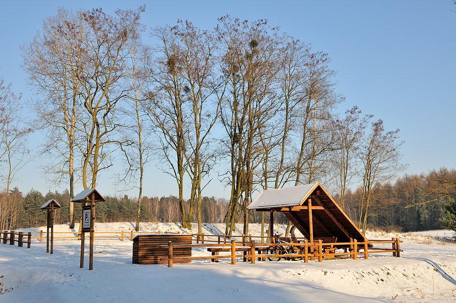 Wiata koło Szpęgawska