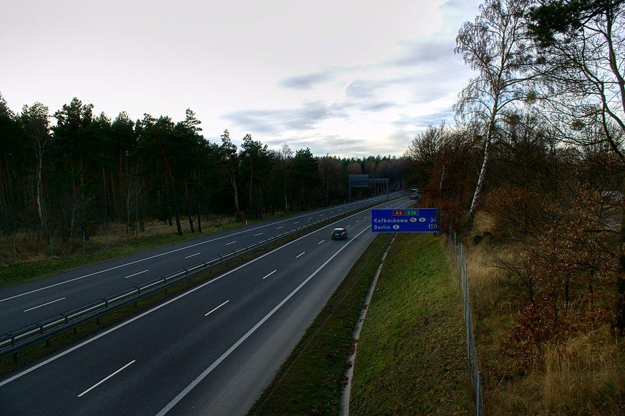 Przejście nad autostradą