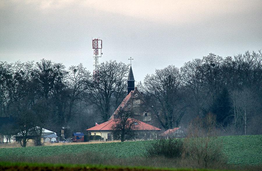 Z daleka widac już Chlebowo