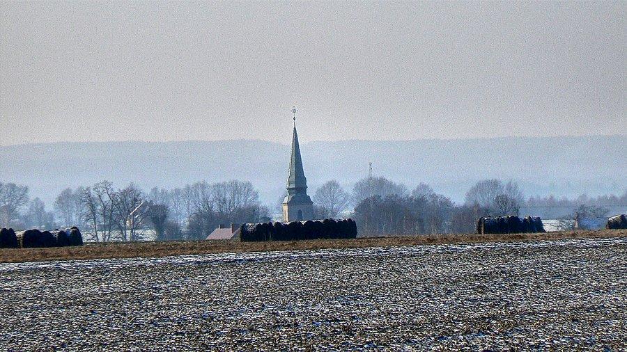 Widok z ambony na Bielkowo