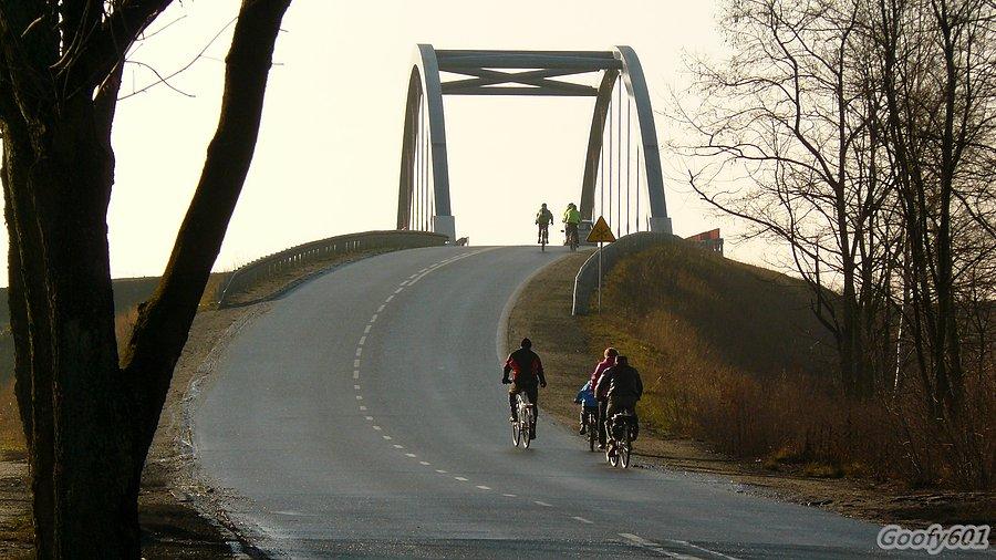 W styczniu też można rowerować całą rodziną :)
